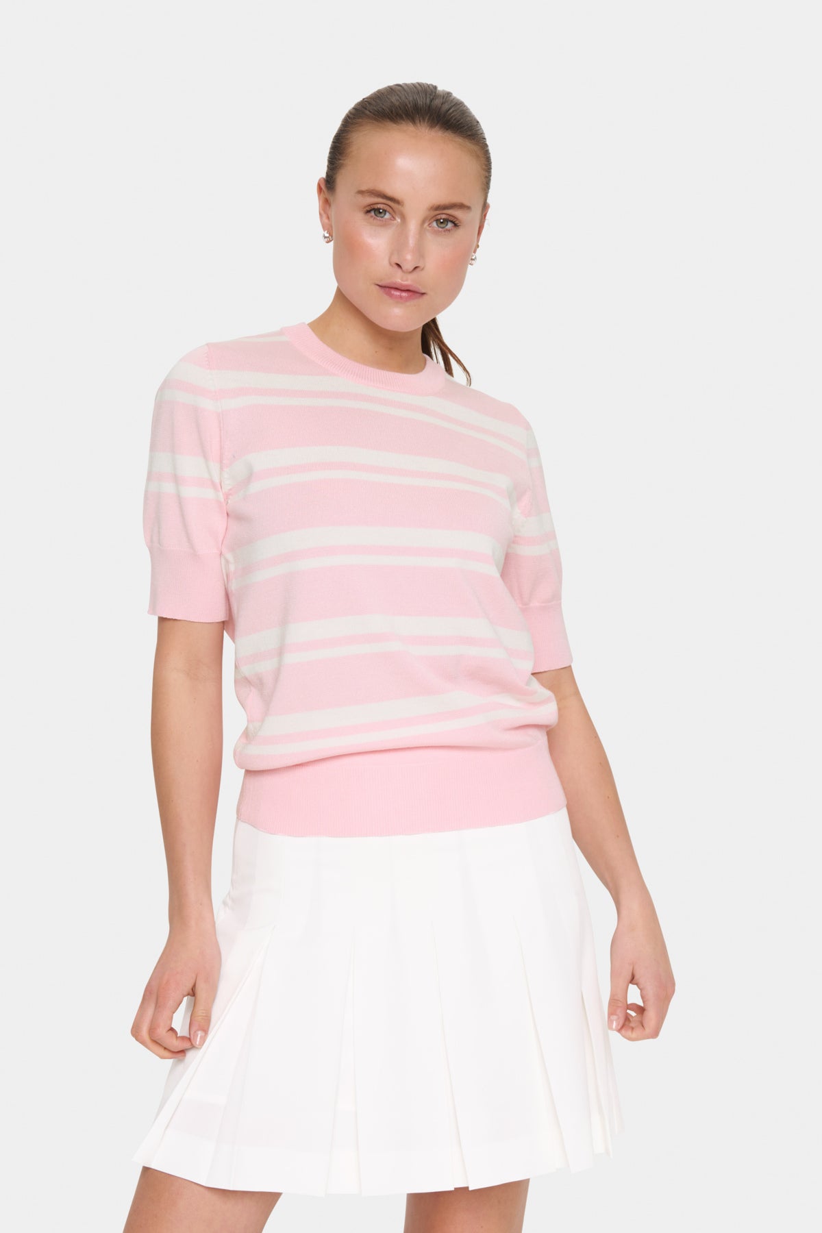 MilanaSZ SS Pullover Pink-a-boo Bright - 30514528