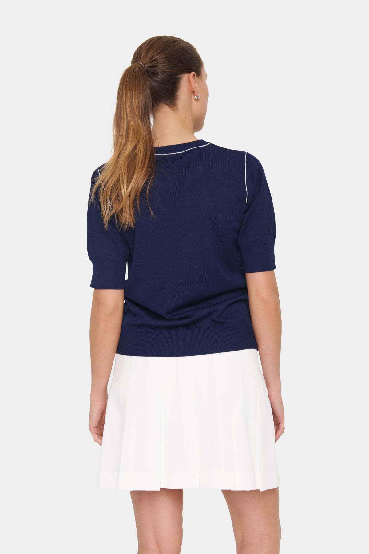 MilaneSZ SS Pullover Baritone Blue - 30514529