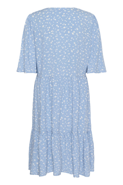 EdaSZ Mid Sleeve Dress Allure Ice Small Blooms - 30514531 Thumbnail