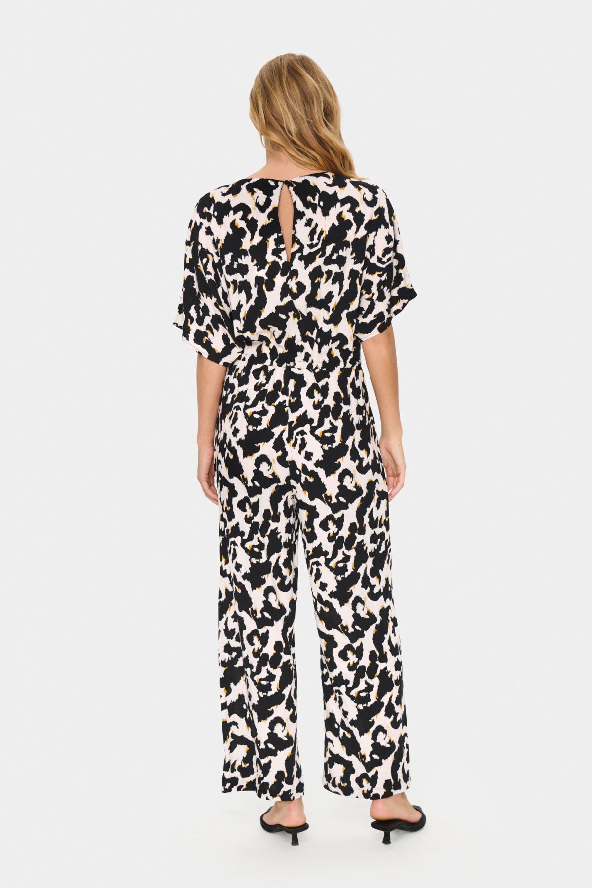 MarcaSZ Jumpsuit Orchid Painted Leopard - 30514542
