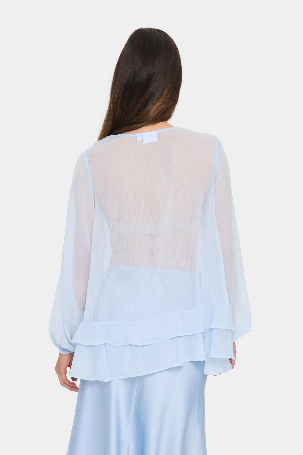 LindzySZ Blouse Cashmere Blue - 30514782