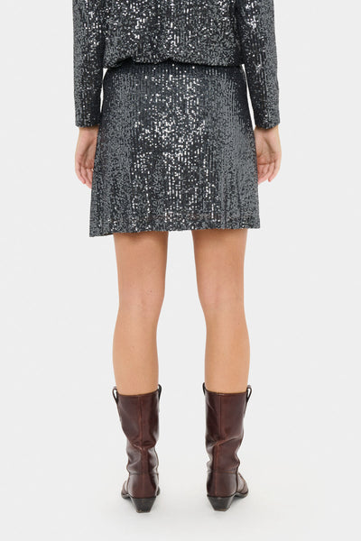 ReyanaSZ Short Skirt Grey Iron - 30514832 Thumbnail