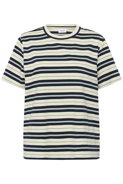 MherSZ T-Shirt Navy Multi Stripe - 30514835 Thumbnail