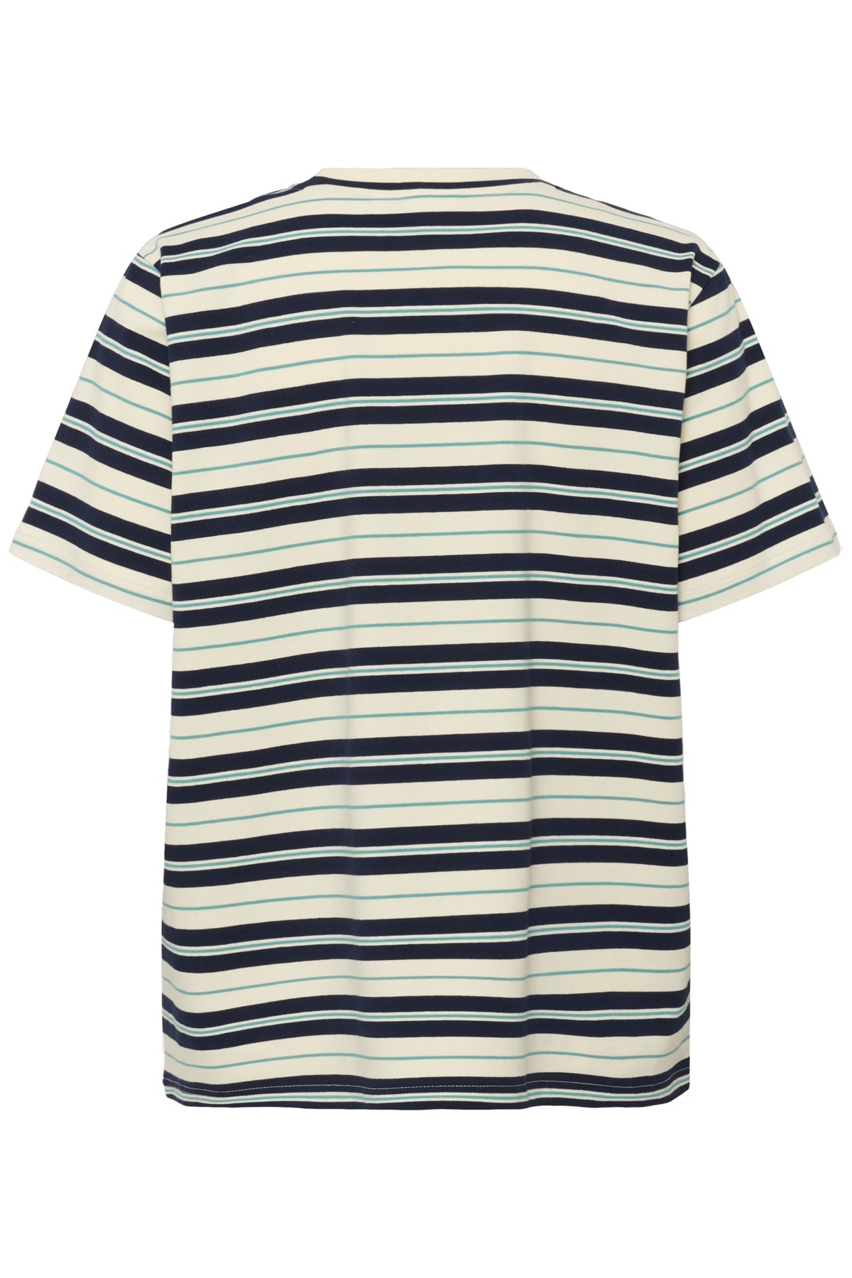 MherSZ T-Shirt Navy Multi Stripe - 30514835