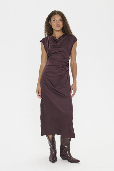 ZidtSZ Cap Sleeve Dress FUDGE - 30514838 Thumbnail