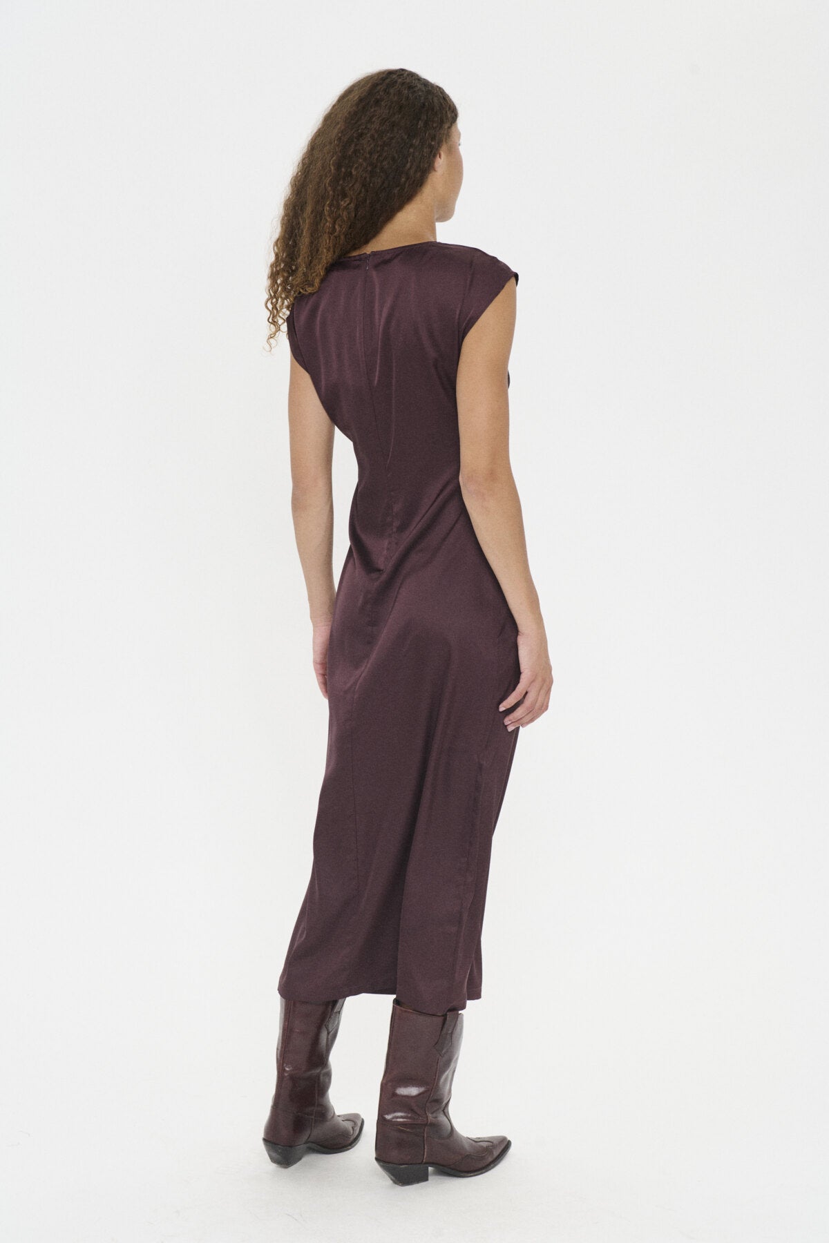 ZidtSZ Cap Sleeve Dress FUDGE - 30514838