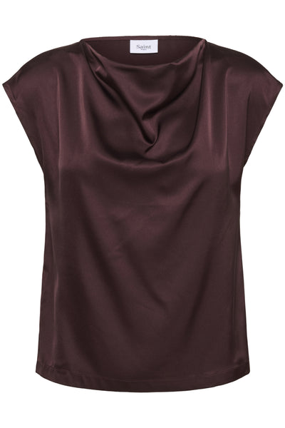ZidtSZ Cap Sleeve Top FUDGE - 30514839 Thumbnail