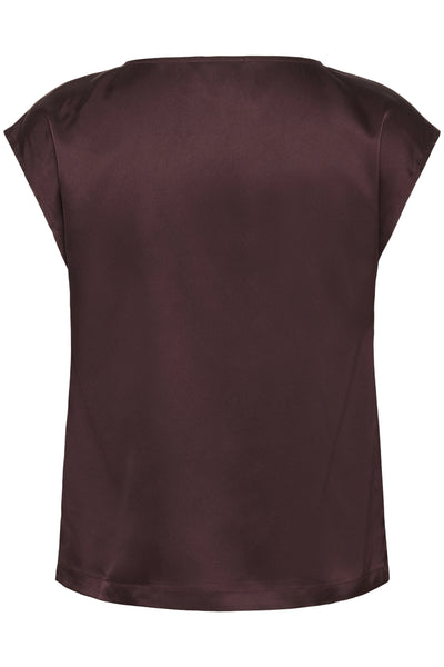 ZidtSZ Cap Sleeve Top FUDGE - 30514839 Thumbnail