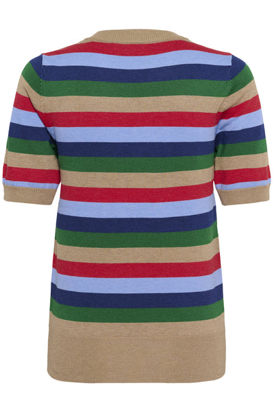 MiliaSZ SS Pullover Tigers Eye Multi Stripe - 30514844 Thumbnail