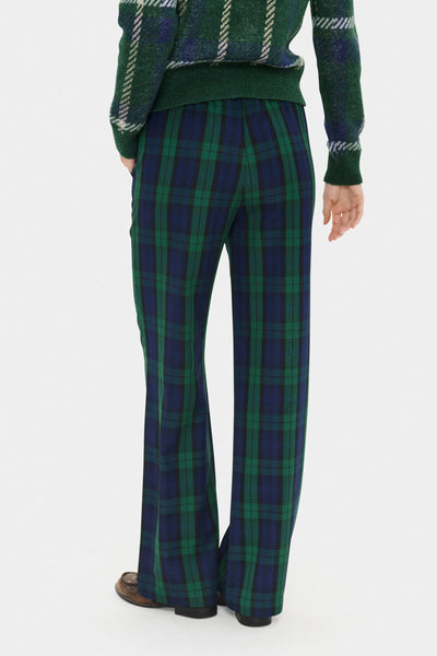 MadonnaSZ Pants Ocean Botanical Plaid - 30514853 Thumbnail