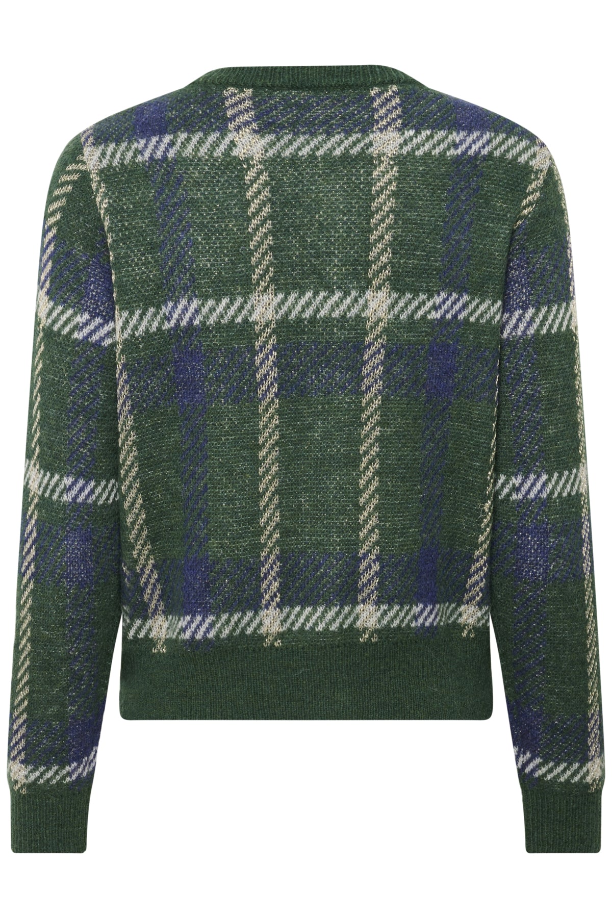 MoanaSZ Cardigan Botanical Naval Plaid - 30514862