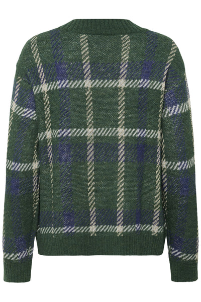 MoanaSZ Pullover Botanical Naval Plaid - 30514863 Thumbnail