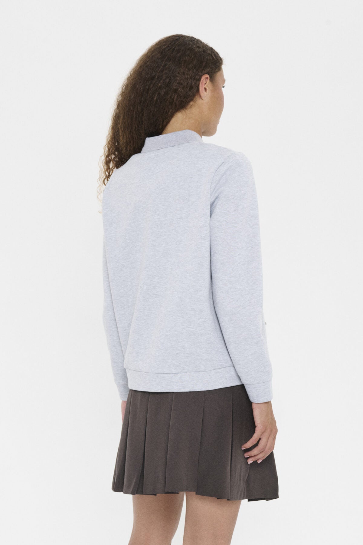 MoneSZ Sweatshirt Gray Morn Melange - 30514864