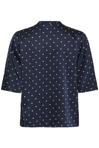 MagalieSZ Blouse Baritone Blue Ice - 30515028 Thumbnail