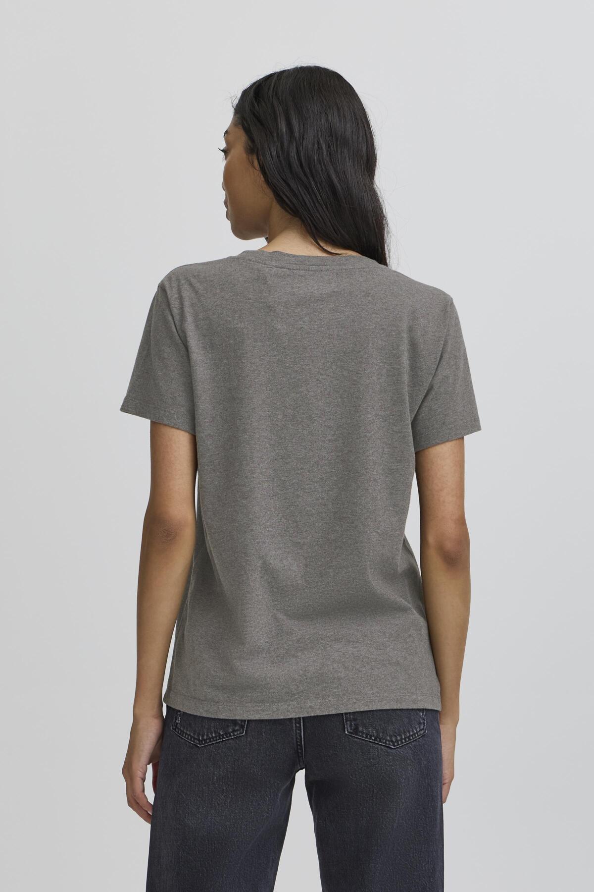 BAMALDINI TSHIRT Dark grey melange - 50405122