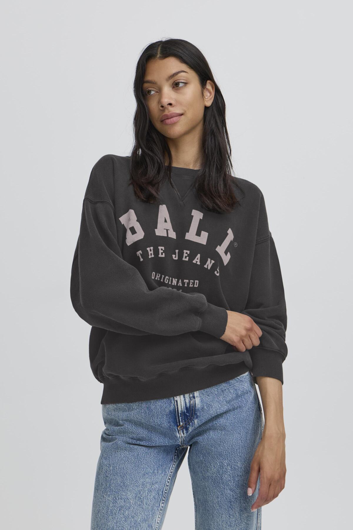 BAMALDINI CREW NECK SWEAT Black - 50405125