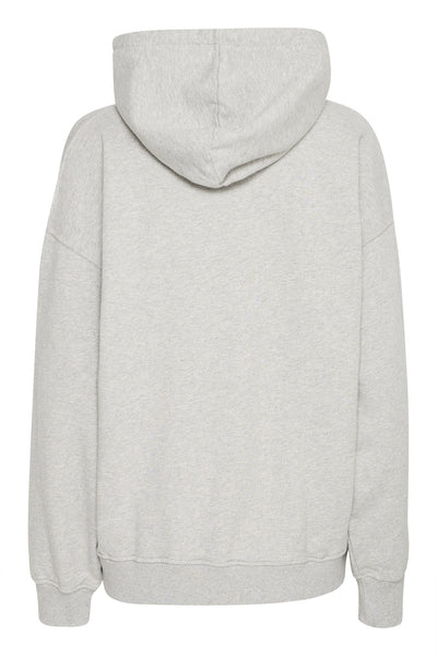 BAMALDINI HOODIE Medium Grey Melange - 50405126 Thumbnail