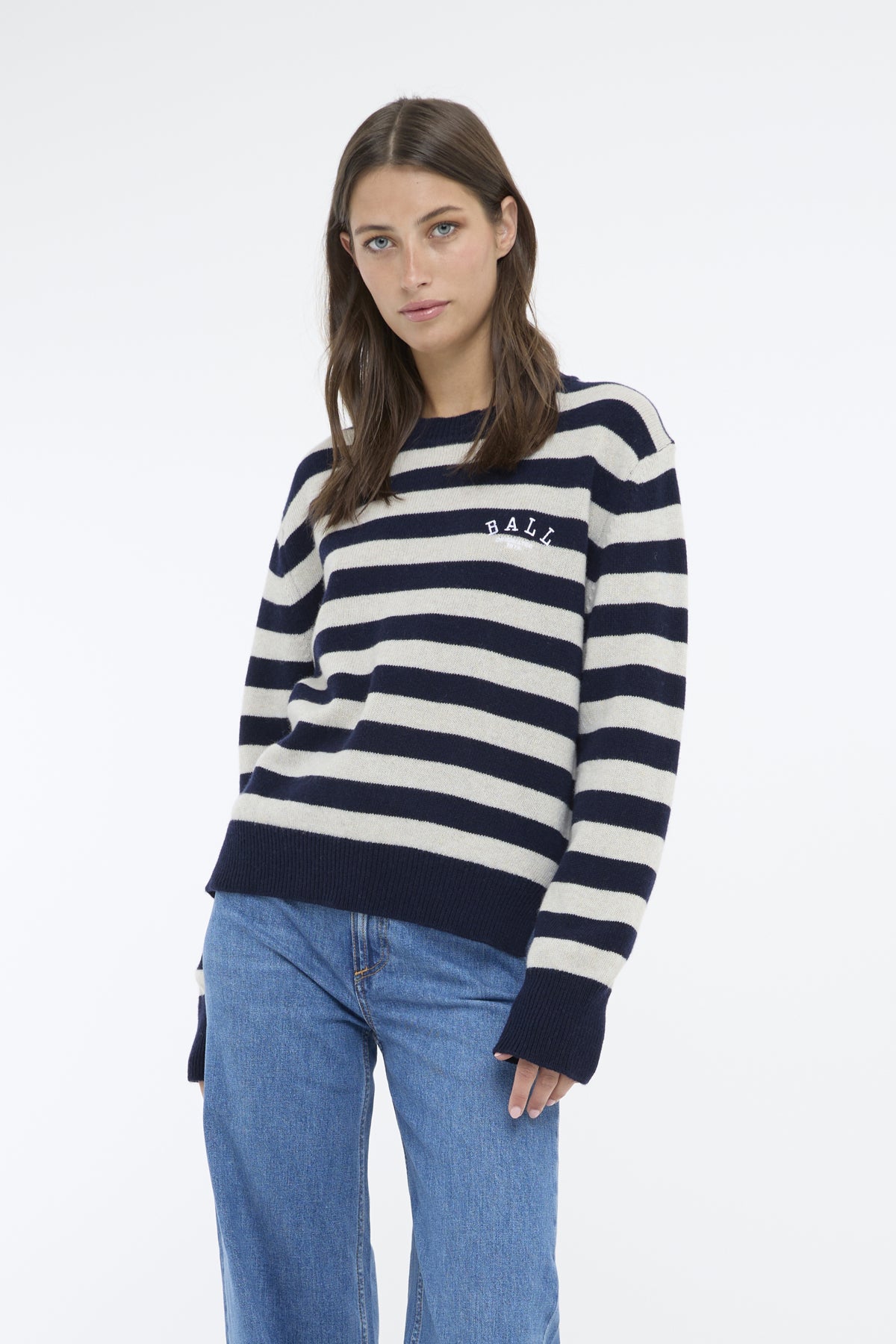 BATARDELLI CREWNECK SKYCAPHAIN W. BIRCH STRIP - 50405129