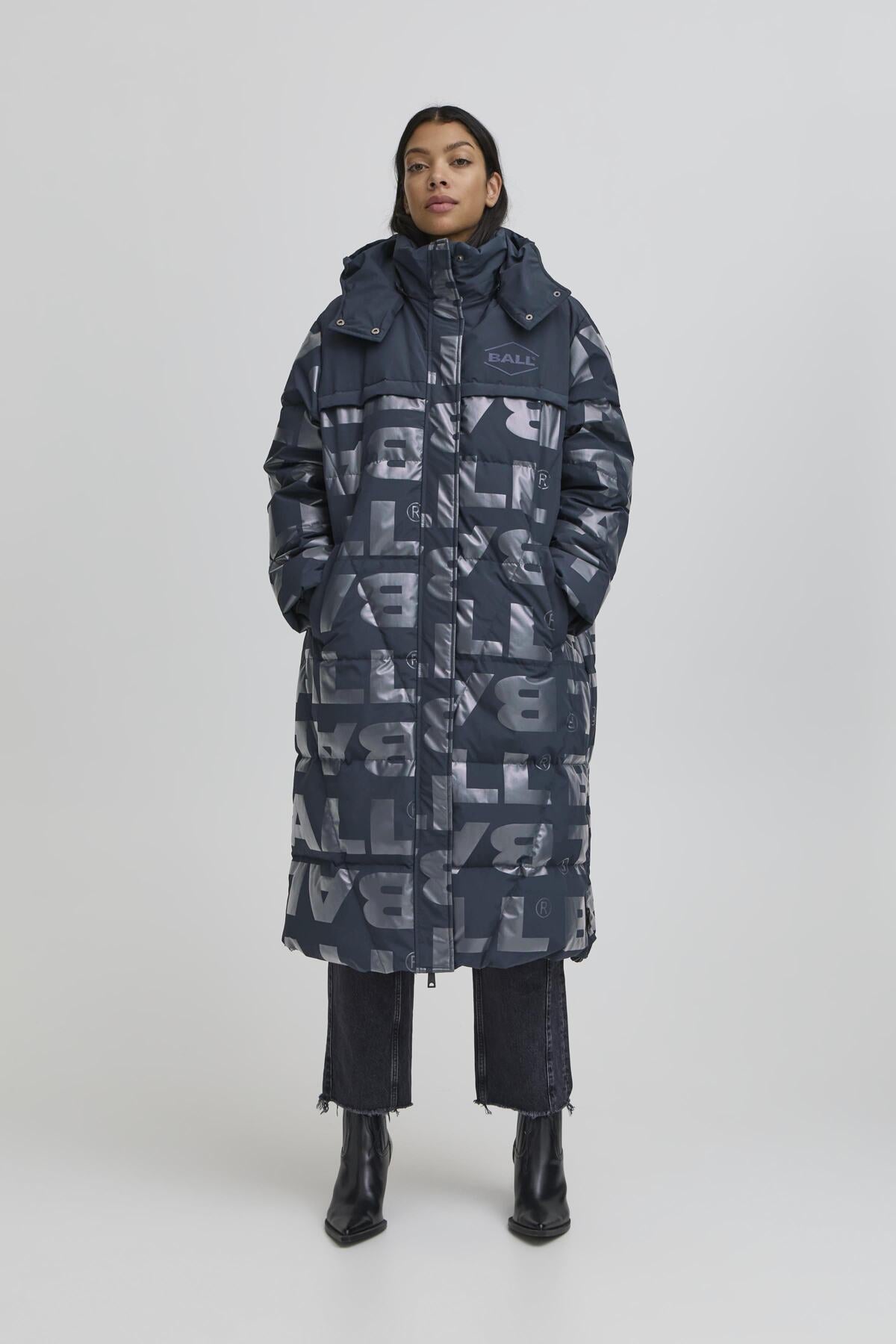 BASALVADORE LONG COAT Sky Captain - 50405262