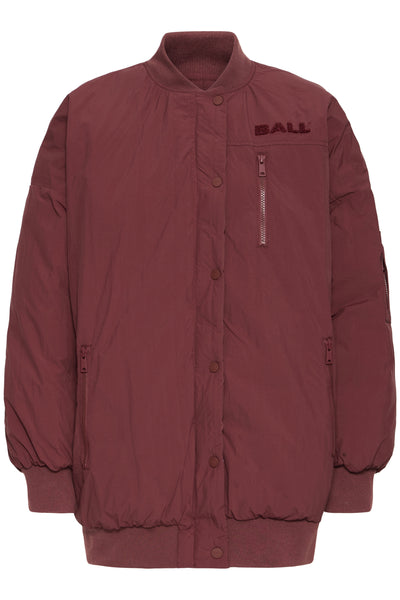 BAESTEL QUILTED OZ BOMBER Chocolate Truffle - 50405264 Thumbnail