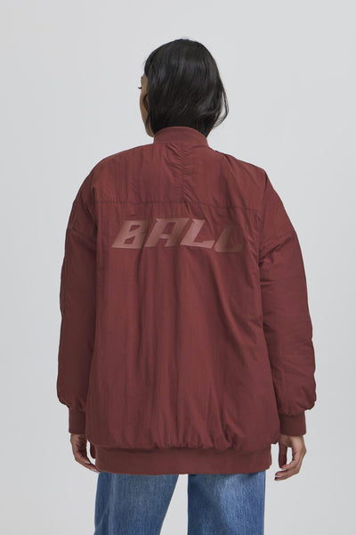 BAESTEL QUILTED OZ BOMBER Chocolate Truffle - 50405264 Thumbnail
