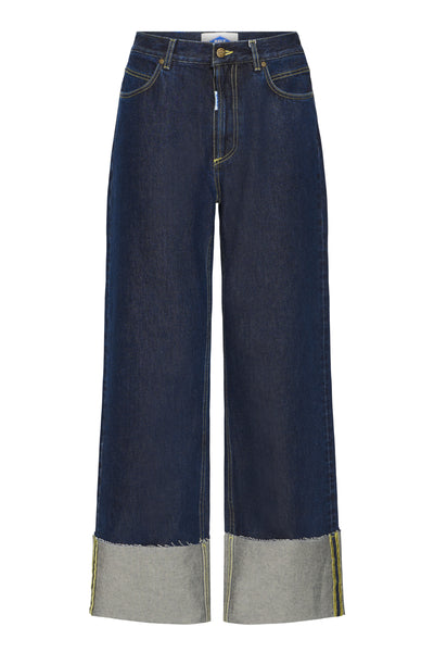 BASERAFINA JEANS BLUE/BLACK WASH - 50405280 Thumbnail