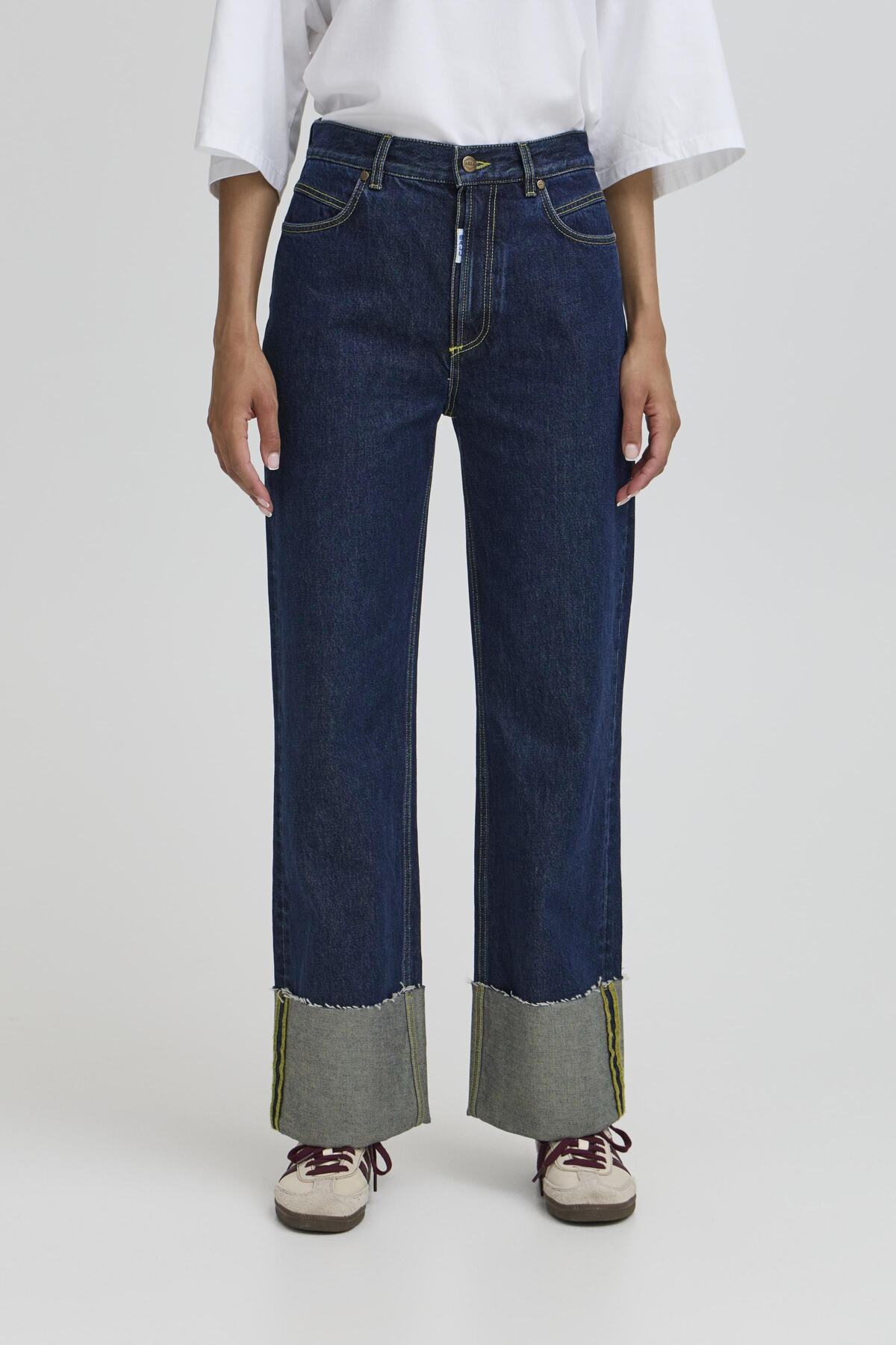 BASERAFINA JEANS BLUE/BLACK WASH - 50405280