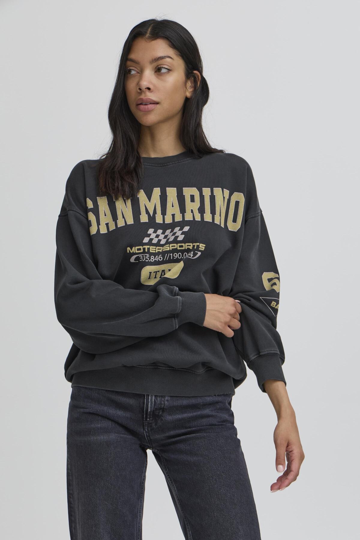 BASANMARINO SWEAT Black - 50405295