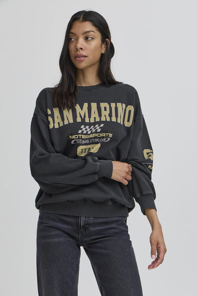 BASANMARINO SWEAT Black - 50405295 Thumbnail