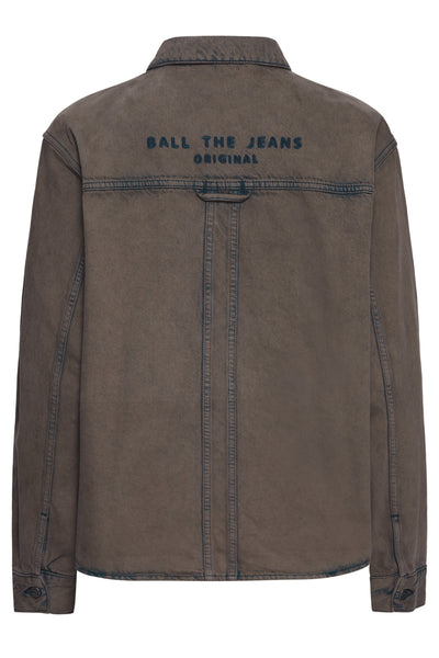 BAPIETRO OZ DENIM SHIRT Coffee Bean - 50405308 Thumbnail