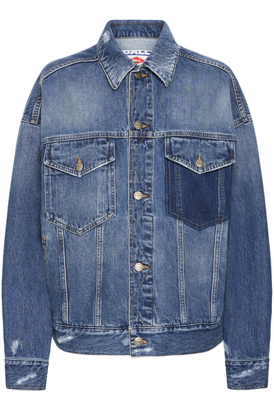 BACAMMIE DENIM JACKET MEDUIM BLUE WASH - 50405311 Thumbnail