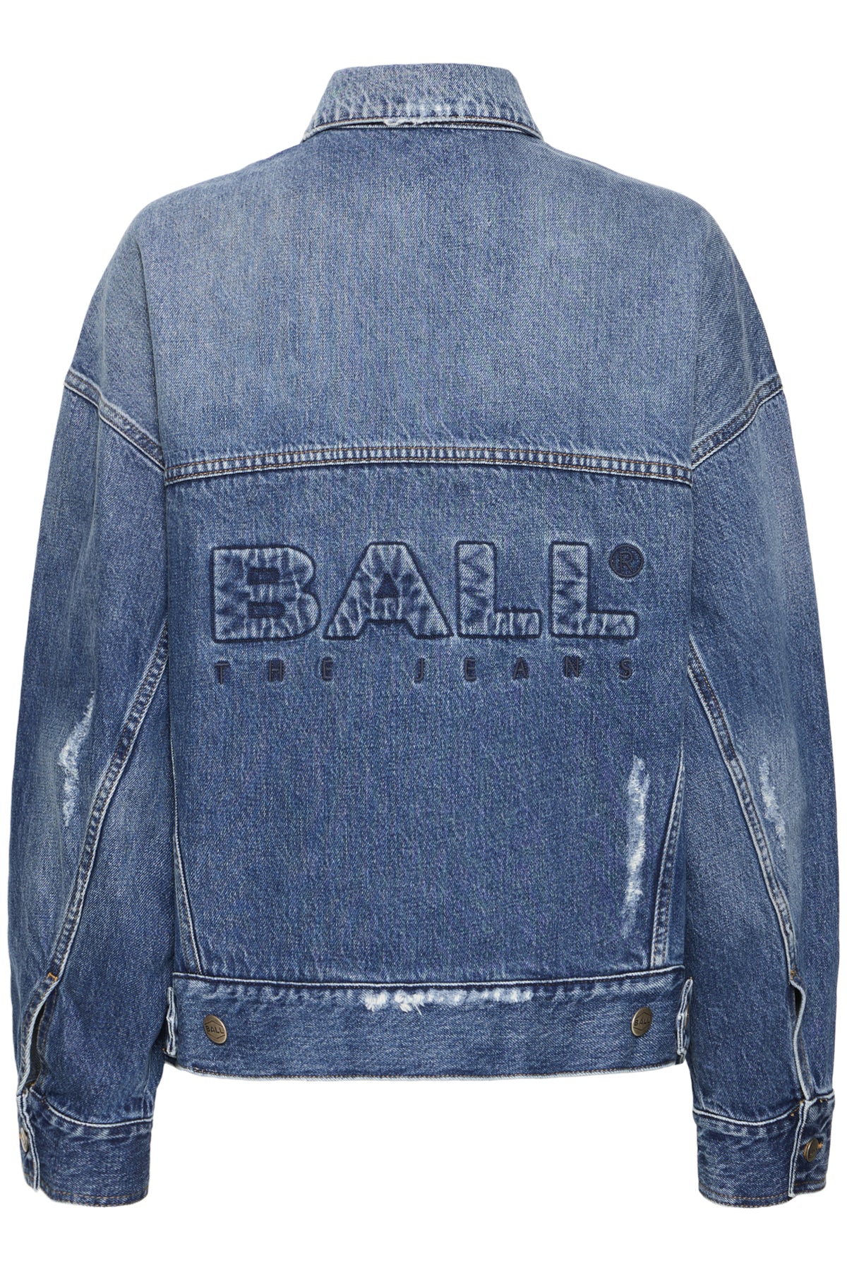 BACAMMIE DENIM JACKET MEDUIM BLUE WASH - 50405311