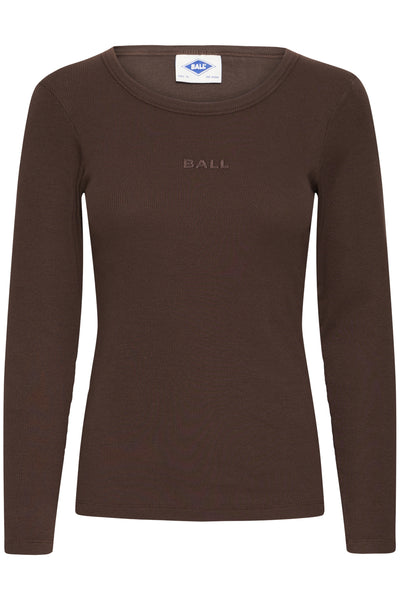 BAALTOBELLI LS TSHIRT Coffee Bean - 50405329 Thumbnail