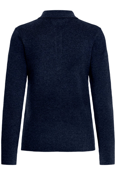 BAMARIETTA KNIT POLO Sky Captain - 50405347 Thumbnail