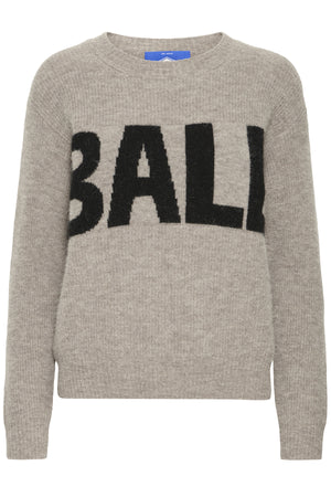 BASTACY RIB LOGO PULLOVER Vintage Khaki - 50405353