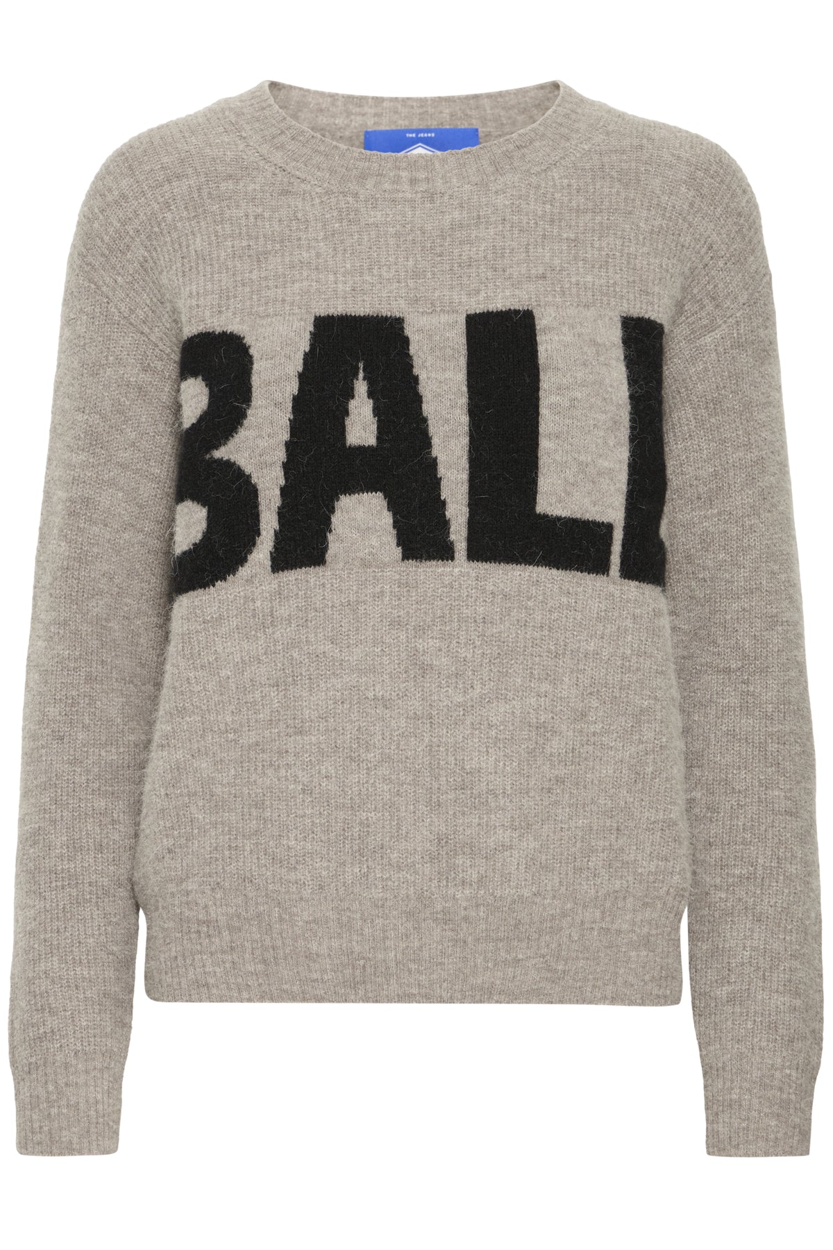 BASTACY RIB LOGO PULLOVER Vintage Khaki - 50405353