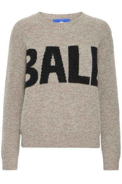BASTACY RIB LOGO PULLOVER Vintage Khaki - 50405353 Thumbnail