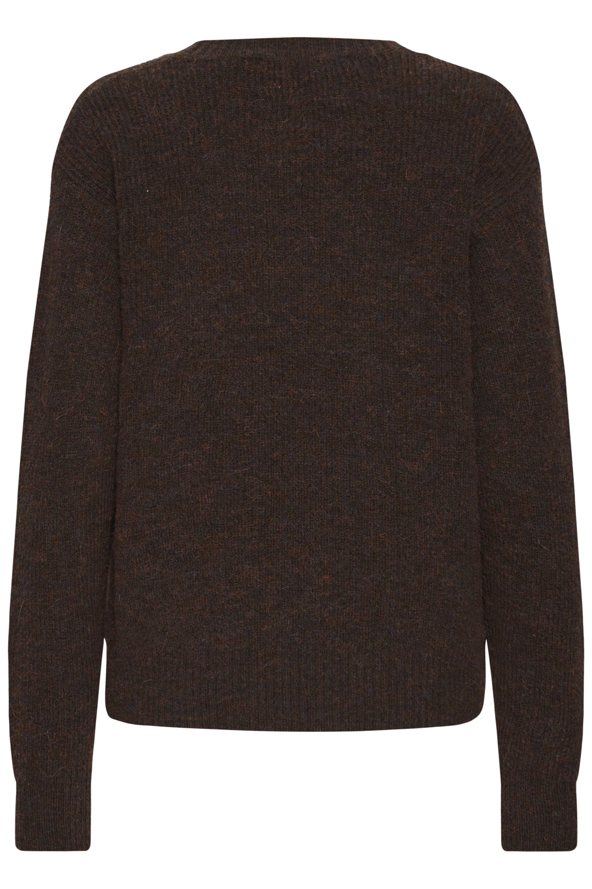 BASTACY RIB LOGO PULLOVER Coffee Bean - 50405353