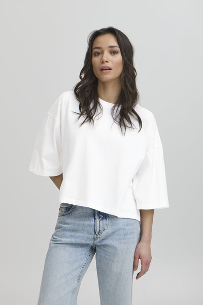 BAVIOLA BP CROPPED OZ TEE Blanc de Blanc - 50405365 Thumbnail