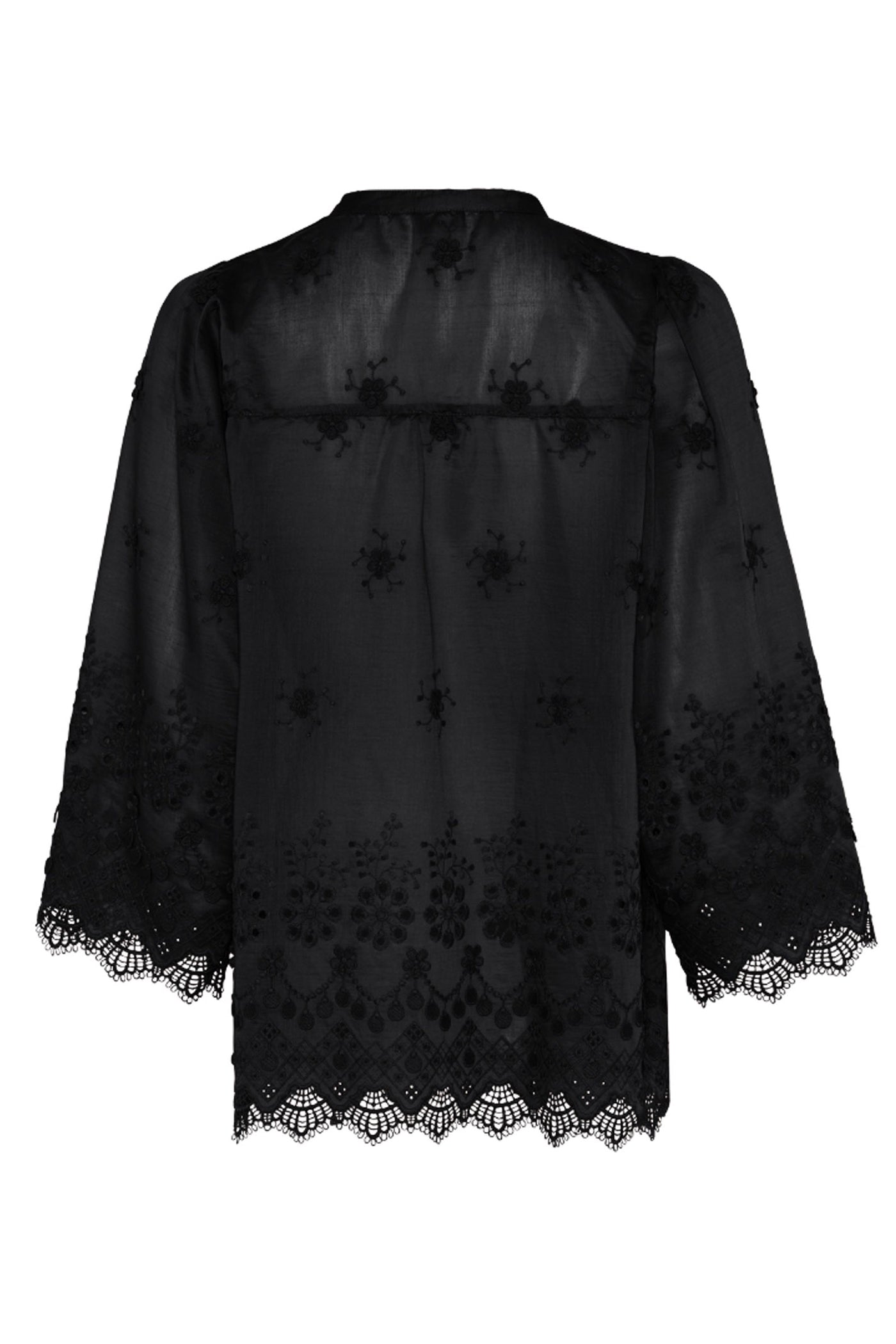 Esme blouse (without slip top) SORT - 16472