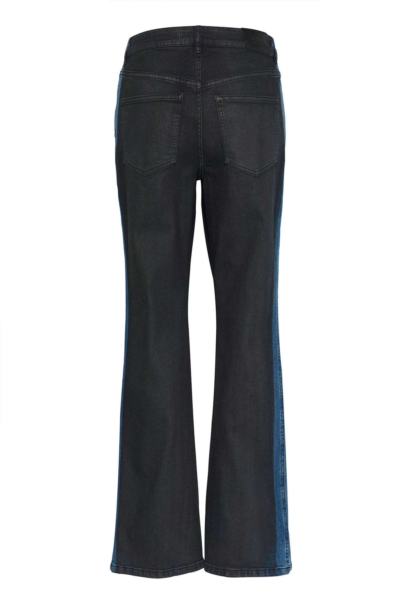 TimmieGZ HW straight jeans Blue/black washed