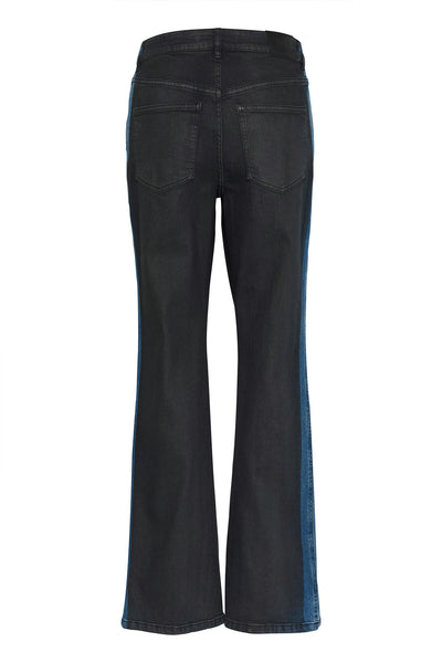 TimmieGZ HW straight jeans Blue/black washed Thumbnail