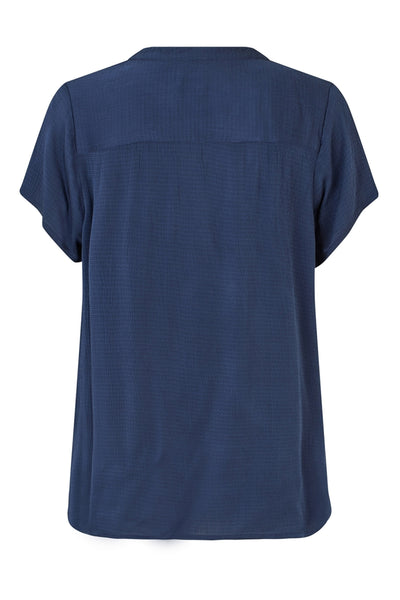 HeatherLL Top SS 23 Dark Blue - 25141-1027 Thumbnail