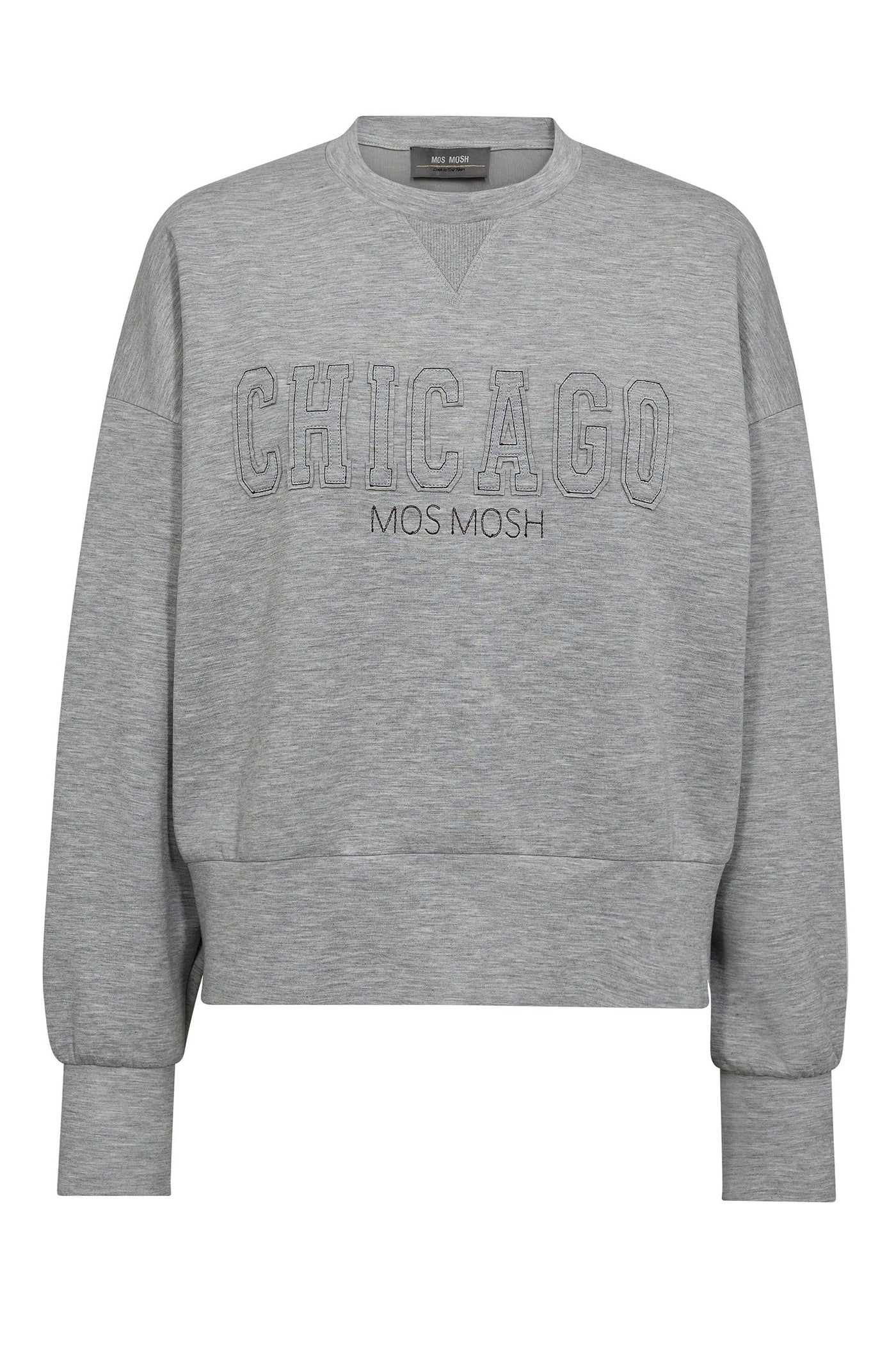MMRenzi O-LS Sweatshirt Grey Melange - 172730