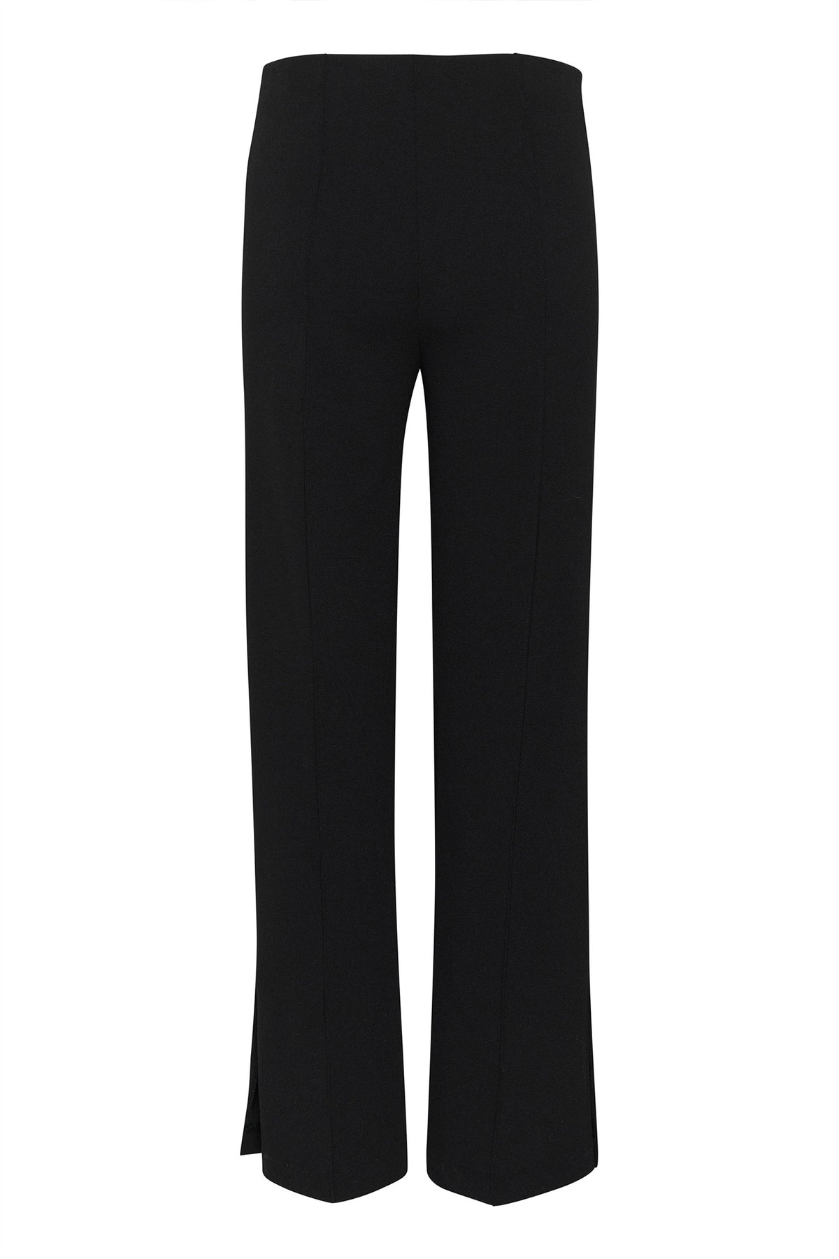 SLBea Slit Pants Black - 30407618