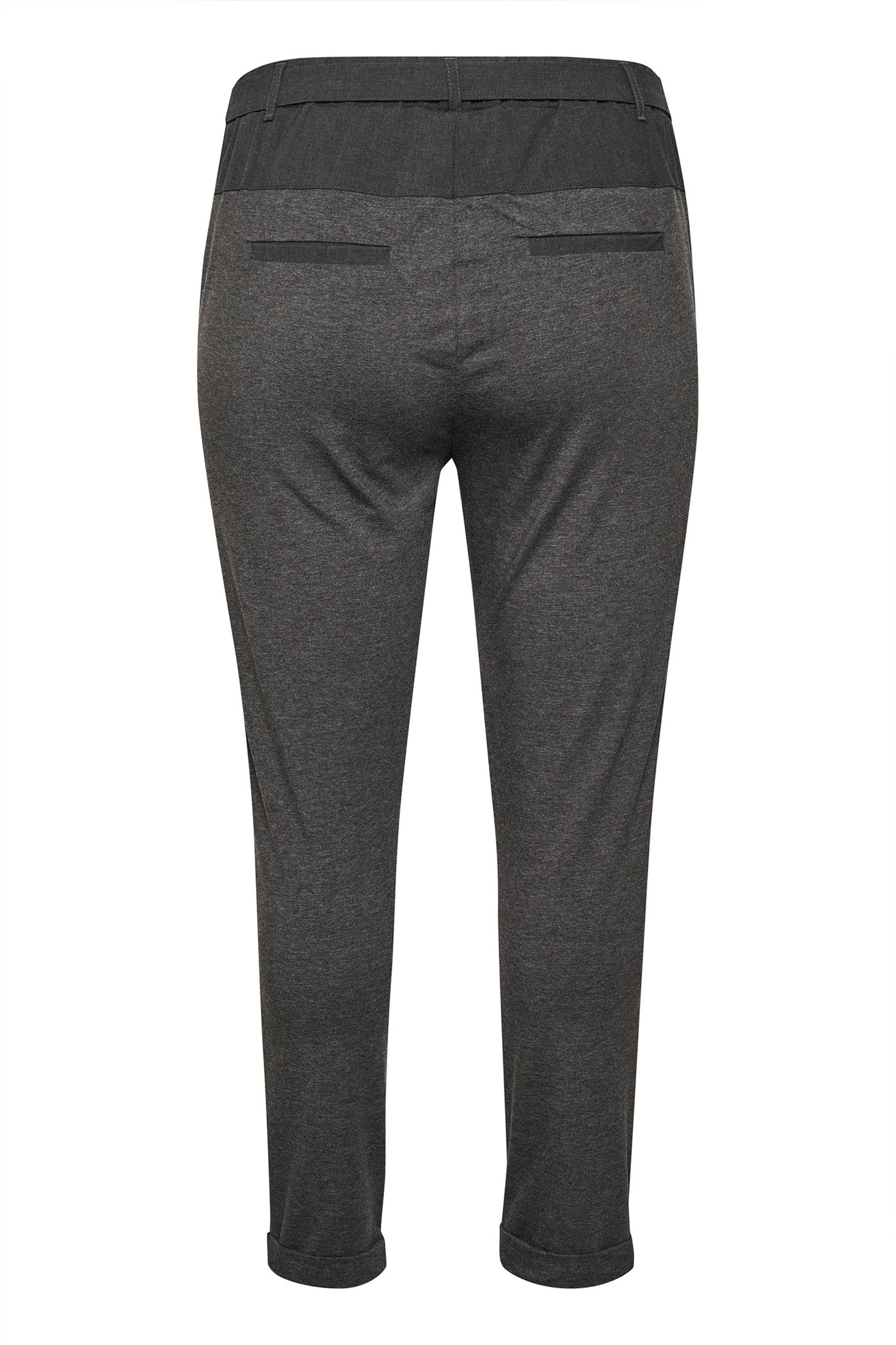 KCjia Belt Pants Dark grey melange - 10580008