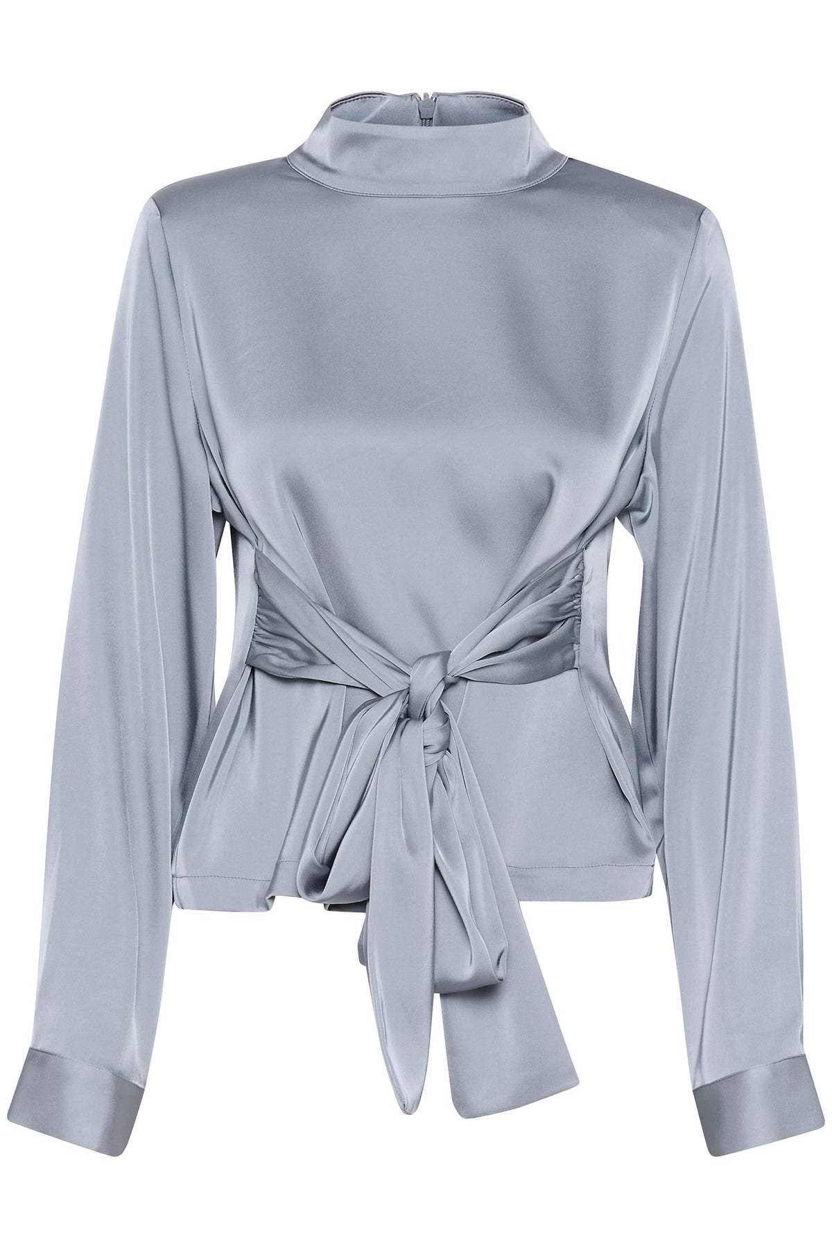 HarperGZ LS blouse Grey blue