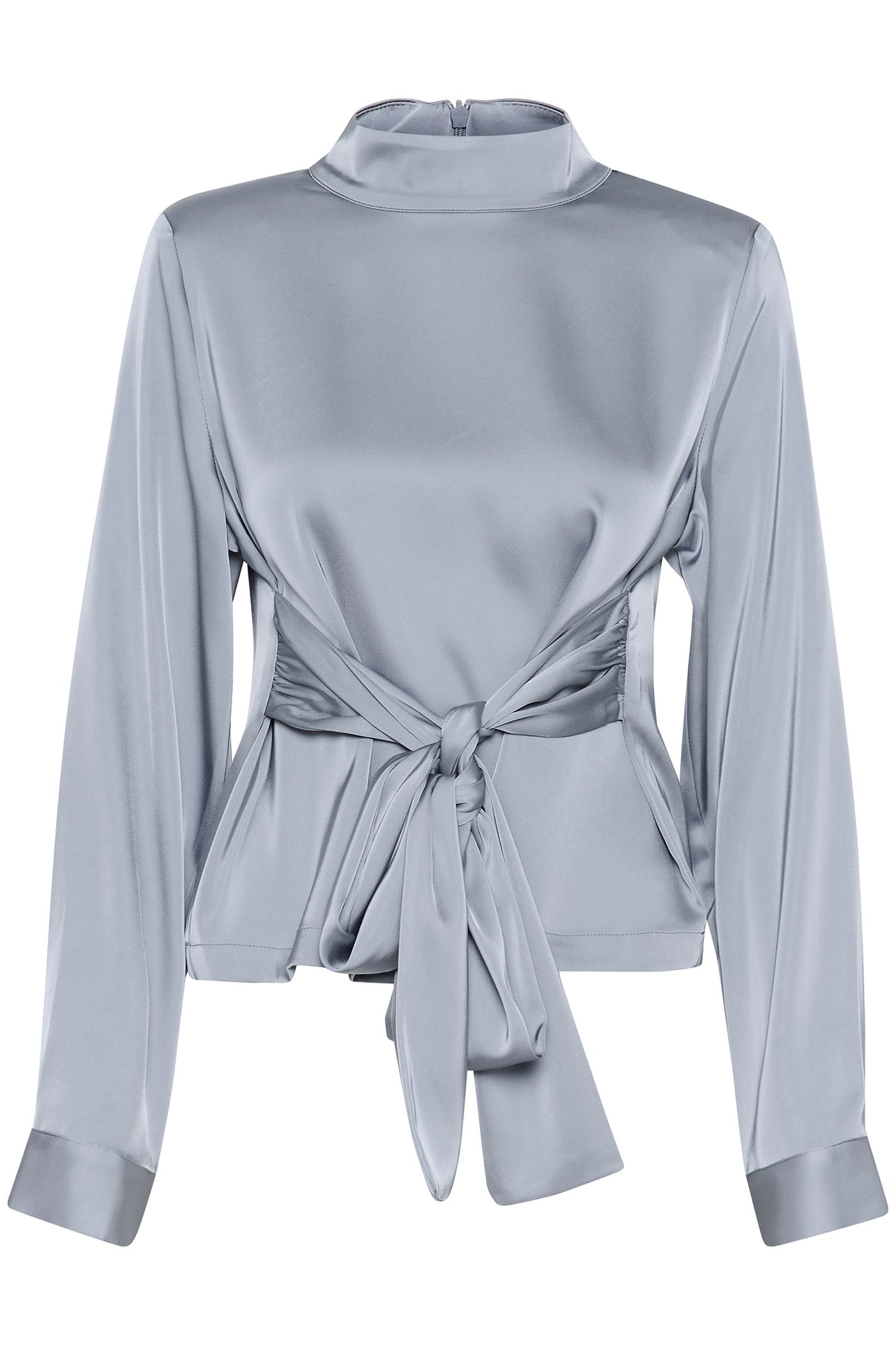 HarperGZ LS blouse Grey blue