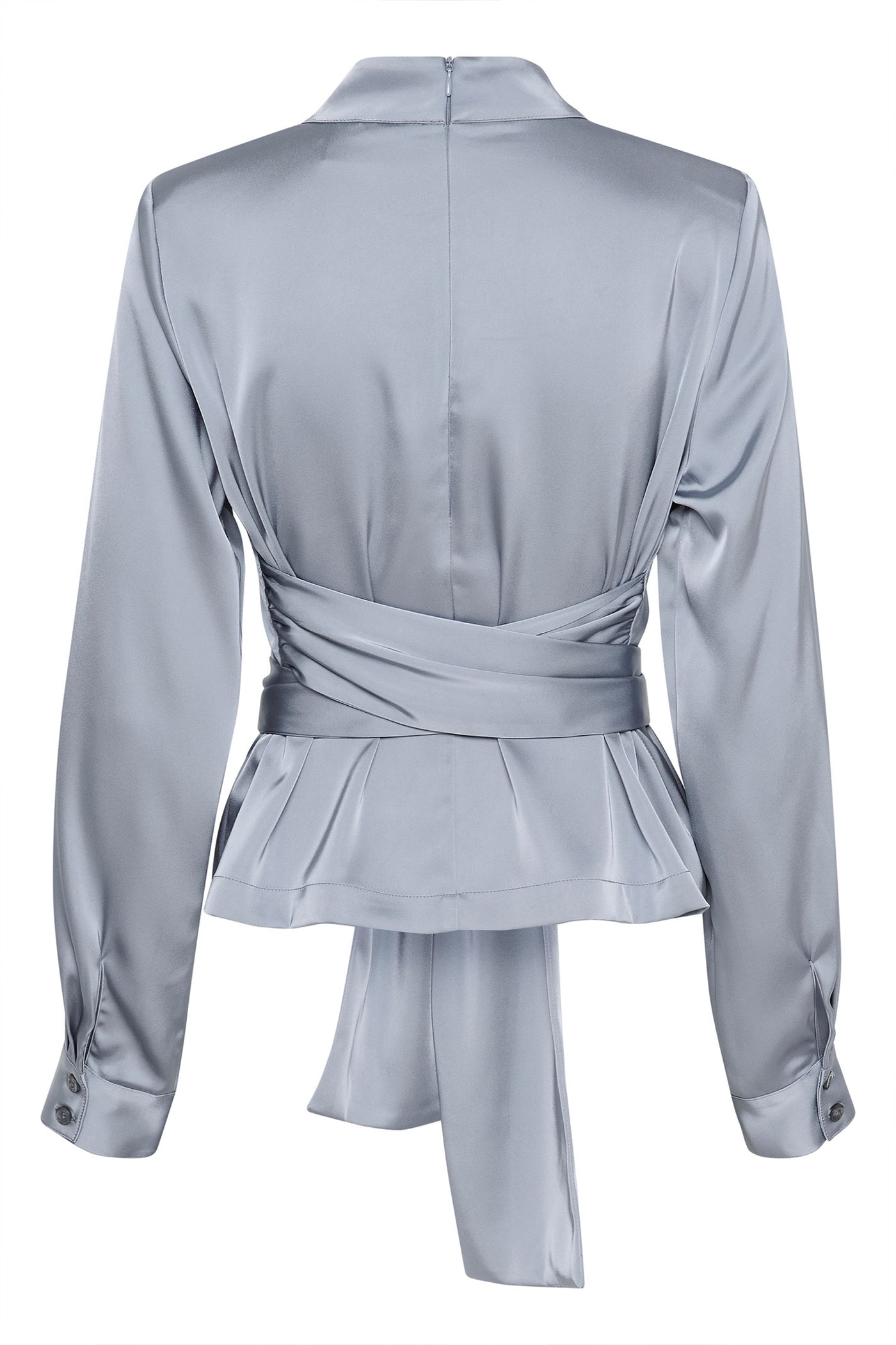 HarperGZ LS blouse Grey blue