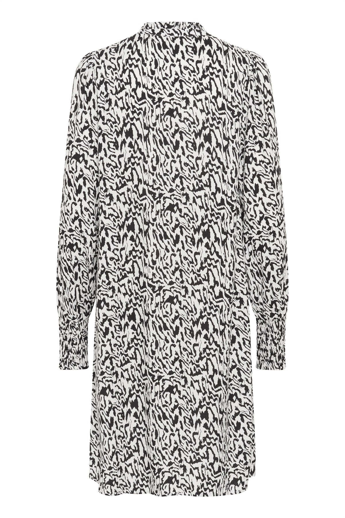 KAmathilde Dress Chalk/Black Graphic Lines - 10509495